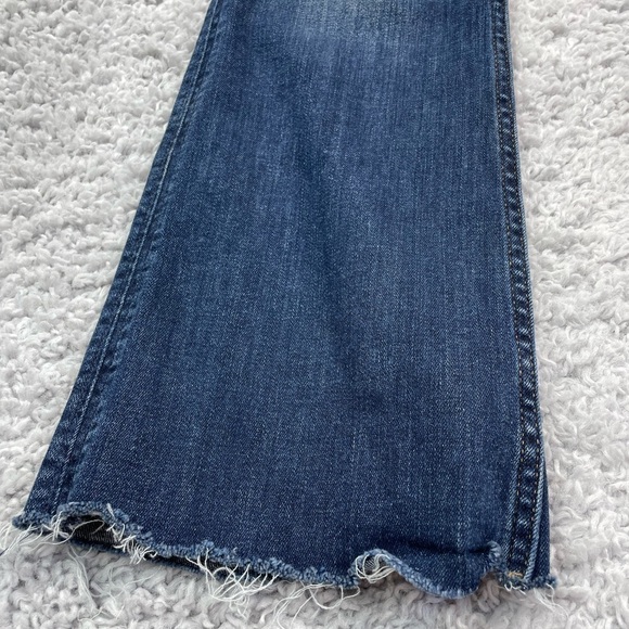 Hudson Jeans Womens 27 Signature Mid Rise Boot Cut Style #NWM170ZBA Raw Hem - Picture 3 of 4